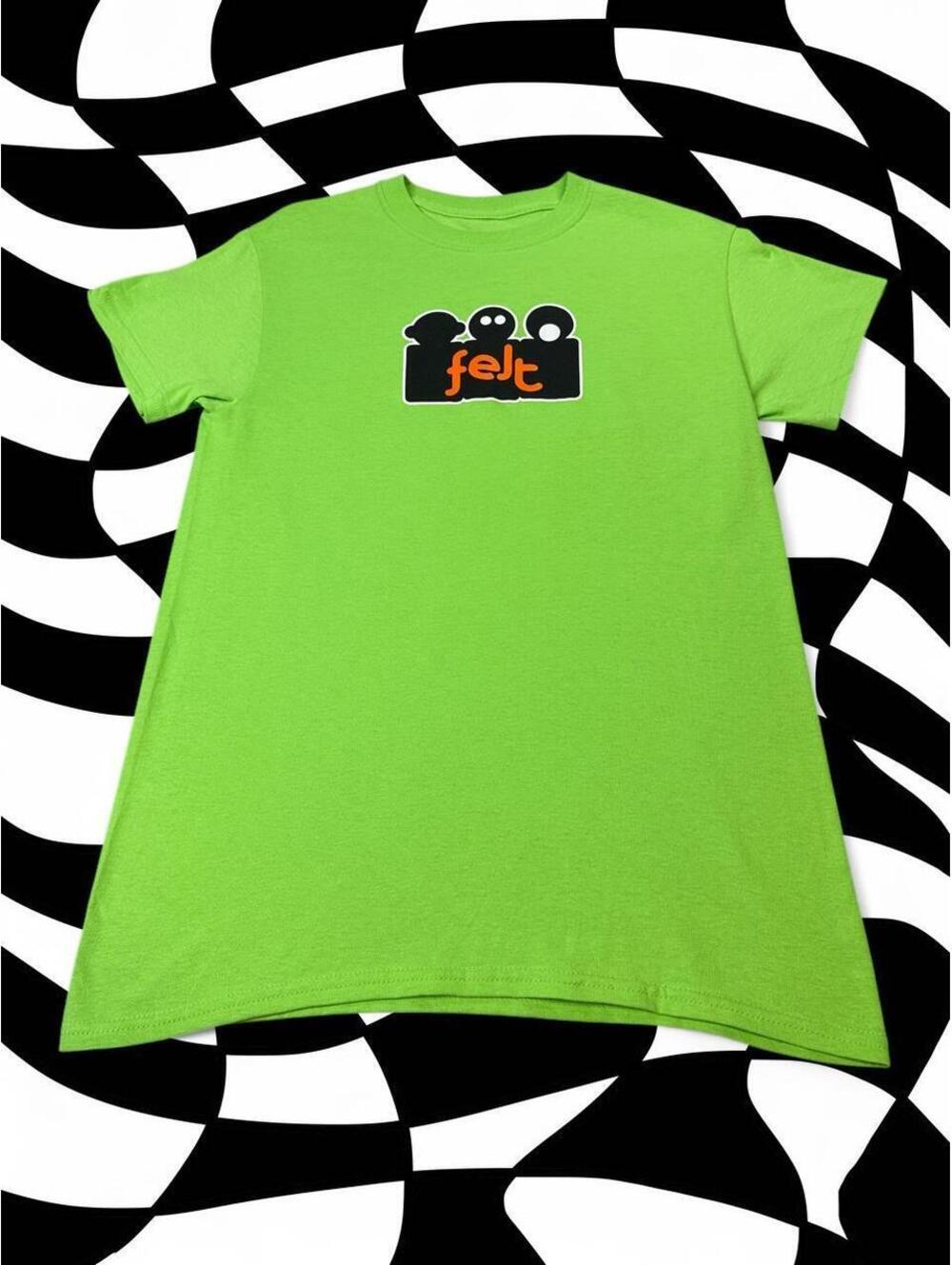 Felt green t-shirt
